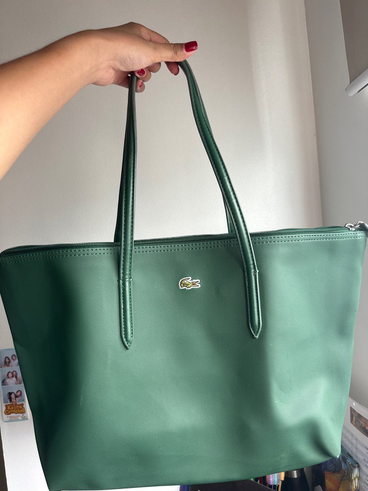 Lacoste best sale green bag