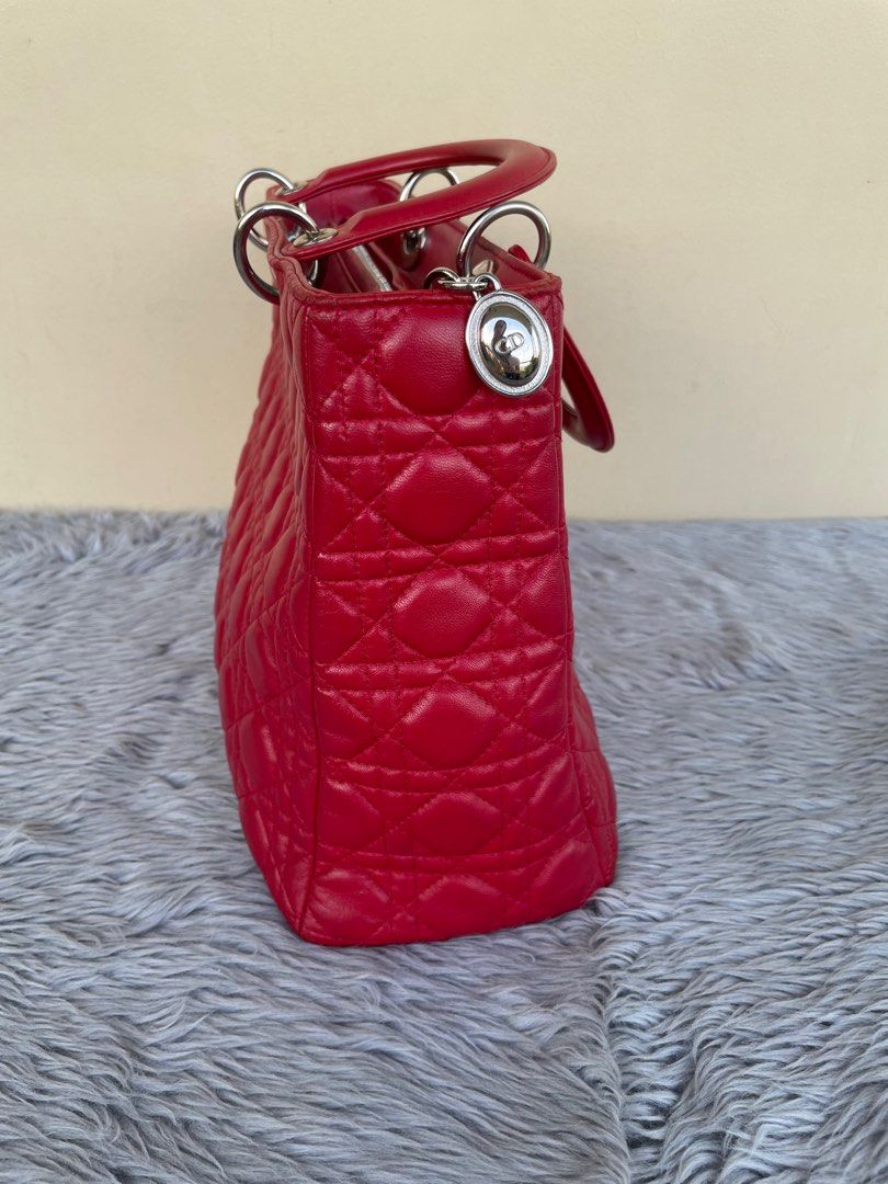 Lady Dior Large with Strap Entrupy Certificate of Authenticity on Carousell