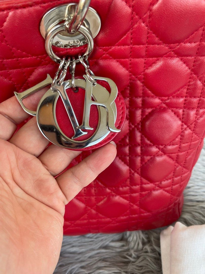 Lady dior large with strap entrupy certificate of authenticity on carousell