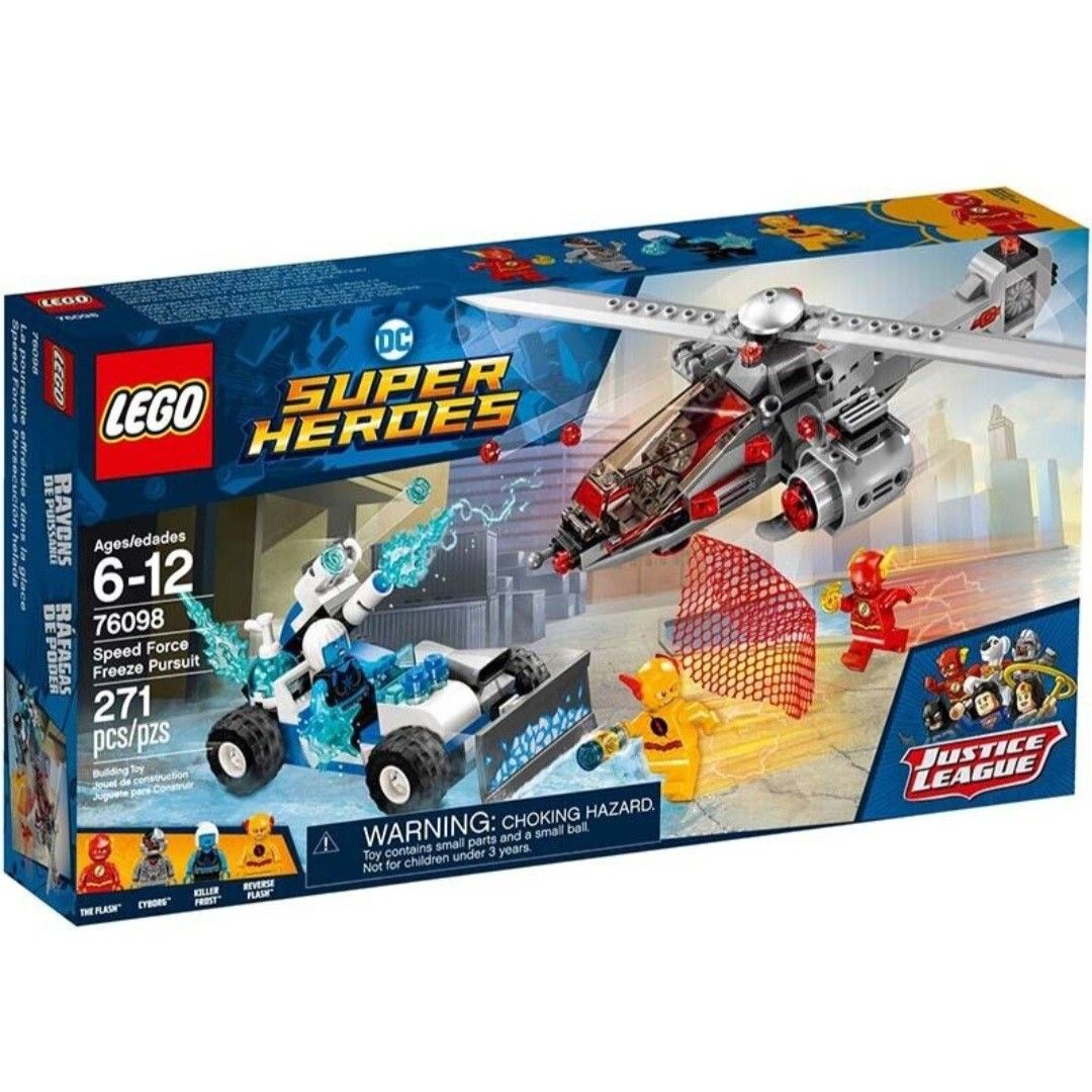Lego 76098 Justice League Speed Force Freeze Pursuit (Retired set ...