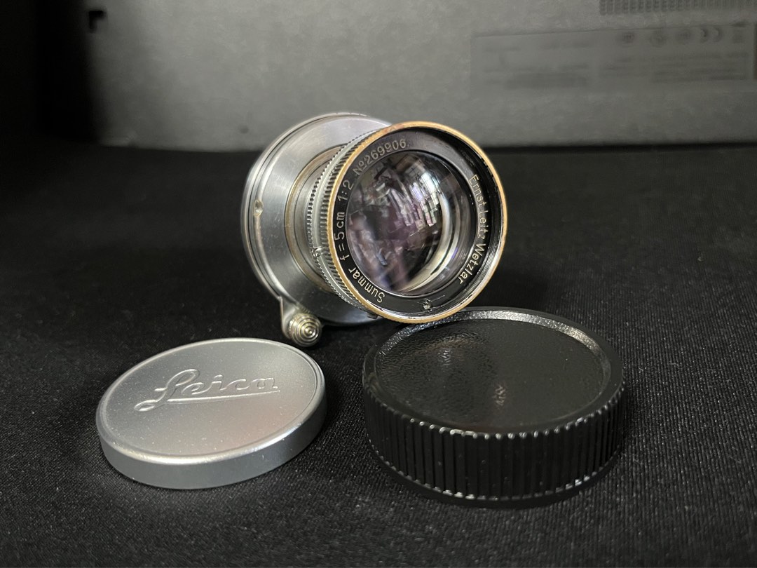 Leica Coated Summar 5cm 50mm 50 2 l39 ltm 手動鏡頭, 攝影器材, 鏡頭
