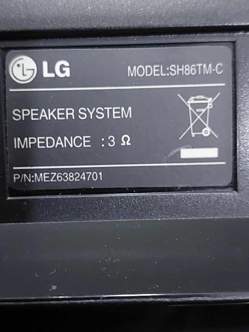 LG HT806 Home Theater, Audio, Soundbars, Speakers & Amplifiers on