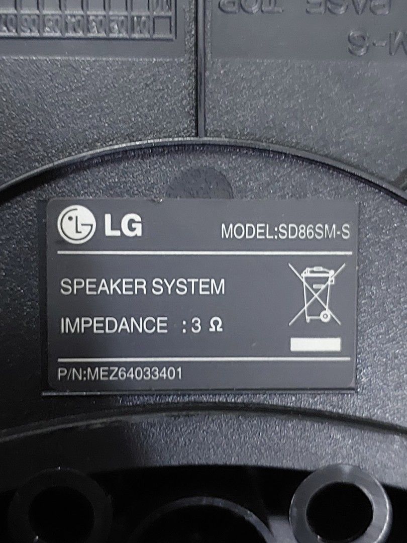 LG HT806 Home Theater, Audio, Soundbars, Speakers & Amplifiers on