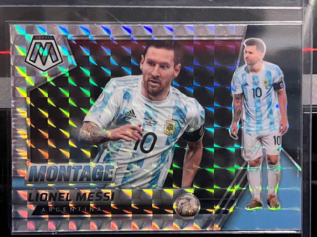 Lionel Messi Montage Panini 2021-2022 World Cup Argentina, Hobbies ...