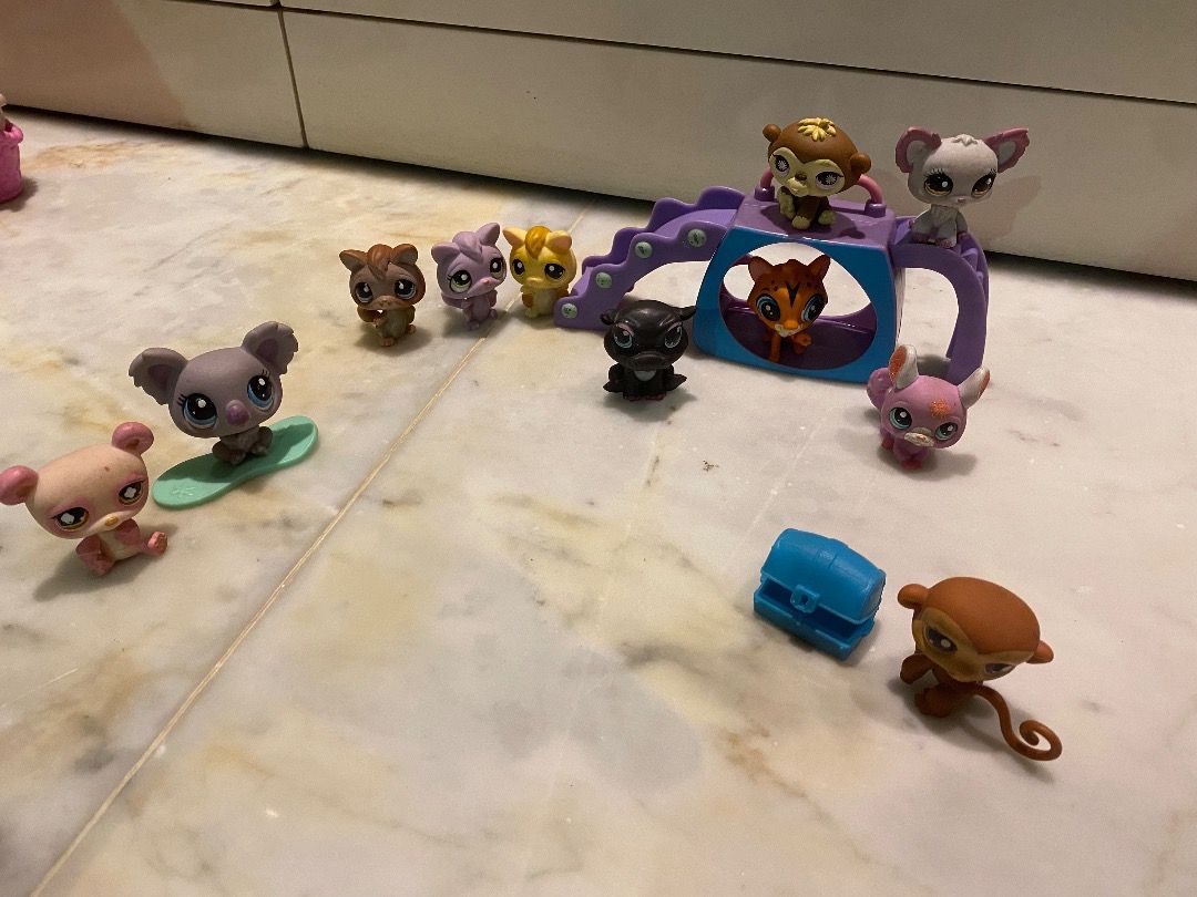 Littlest pet shop jungle set, Hobbies & Toys, Toys & Games on Carousell