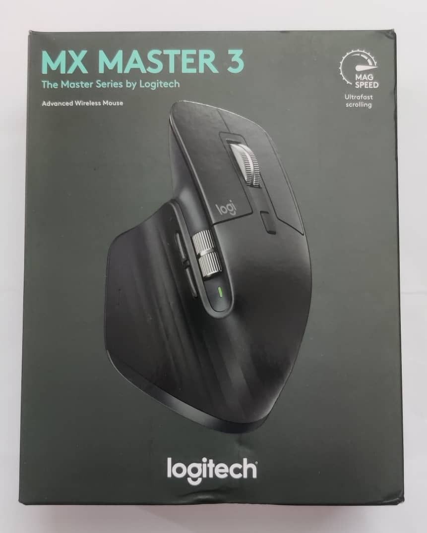 Logitech MX Master 3 Advanced Wireless Mouse (Graphite), Computers