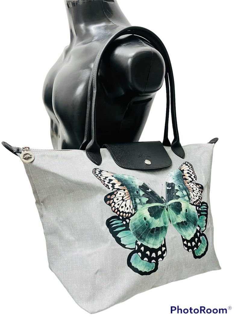 Longchamp sales butterfly tote