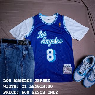 Kobe Bryant Los Angeles Dodgers #8 #24 Adult M L XL 2XL White Black Blue  Jersey