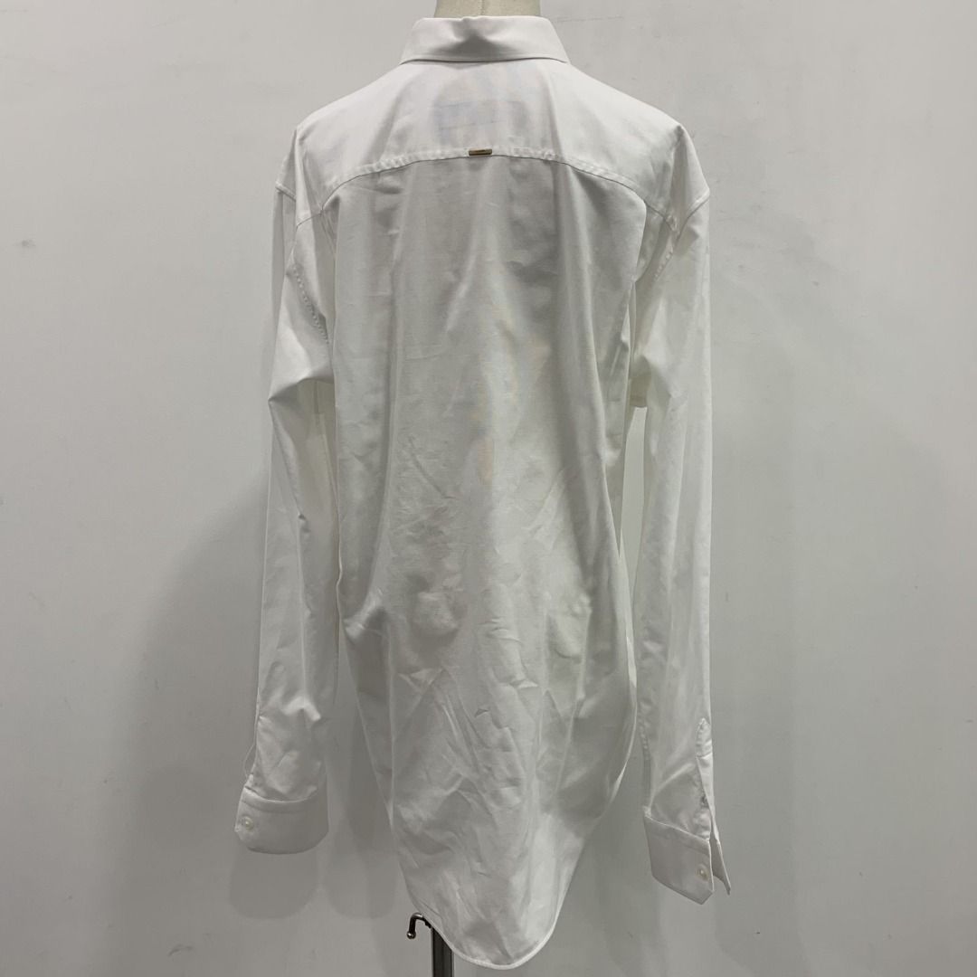Louis Vuitton 3D Pocket Oxford DNA Shirt White. Size 3L