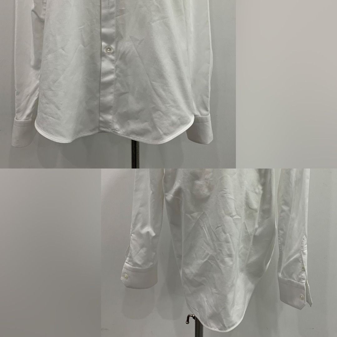 Louis Vuitton Oxford DNA Shirt Cigarette Pocket, White, S