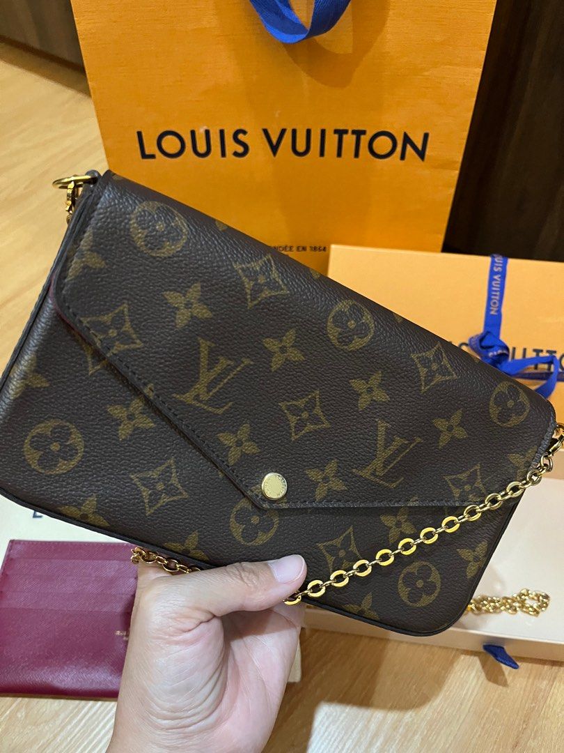 LOUIS VUITTON Felicie Pochette Monogram PRICE: SOLD ‼️ YEAR: 2022