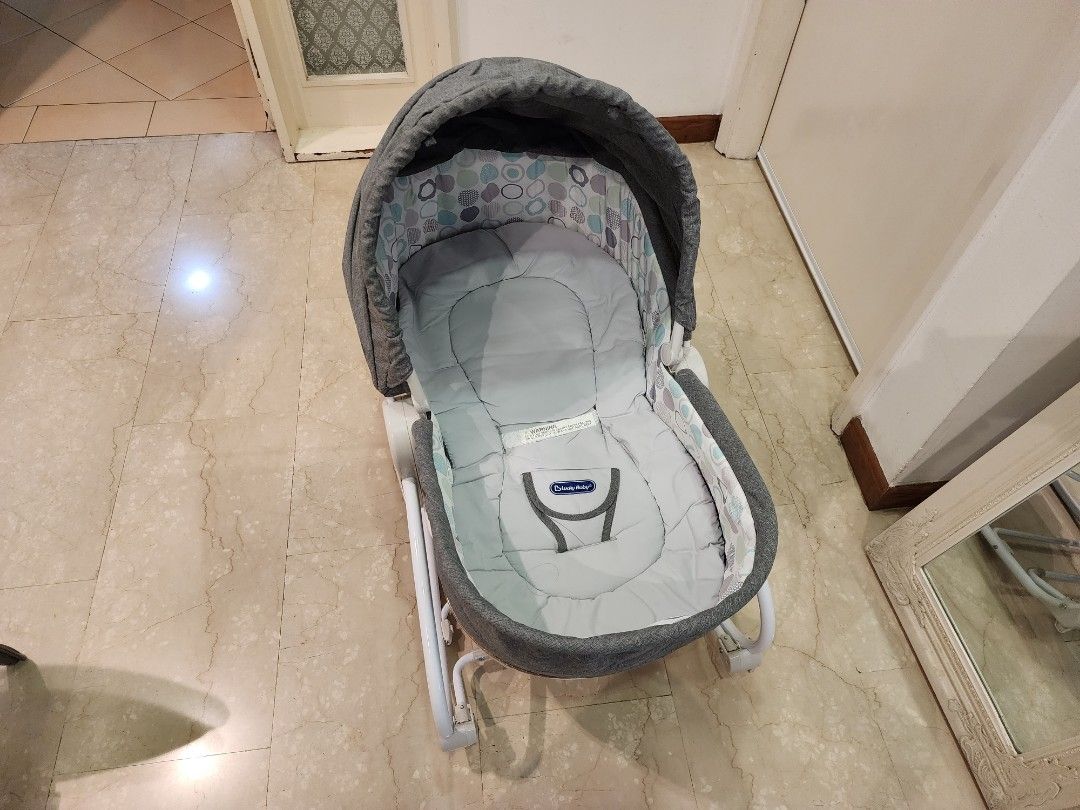 Lucky Baby Rocky Snoozy 3 in 1 Rocker, Sleeper Cot (Dark Grey), Babies ...