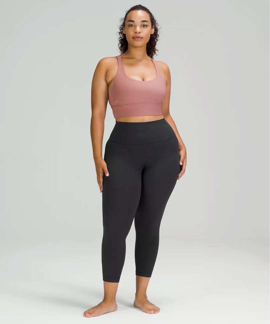 Lululemon Align High Rise Crop 23 in Black, Women's Fashion, Activewear on  Carousell