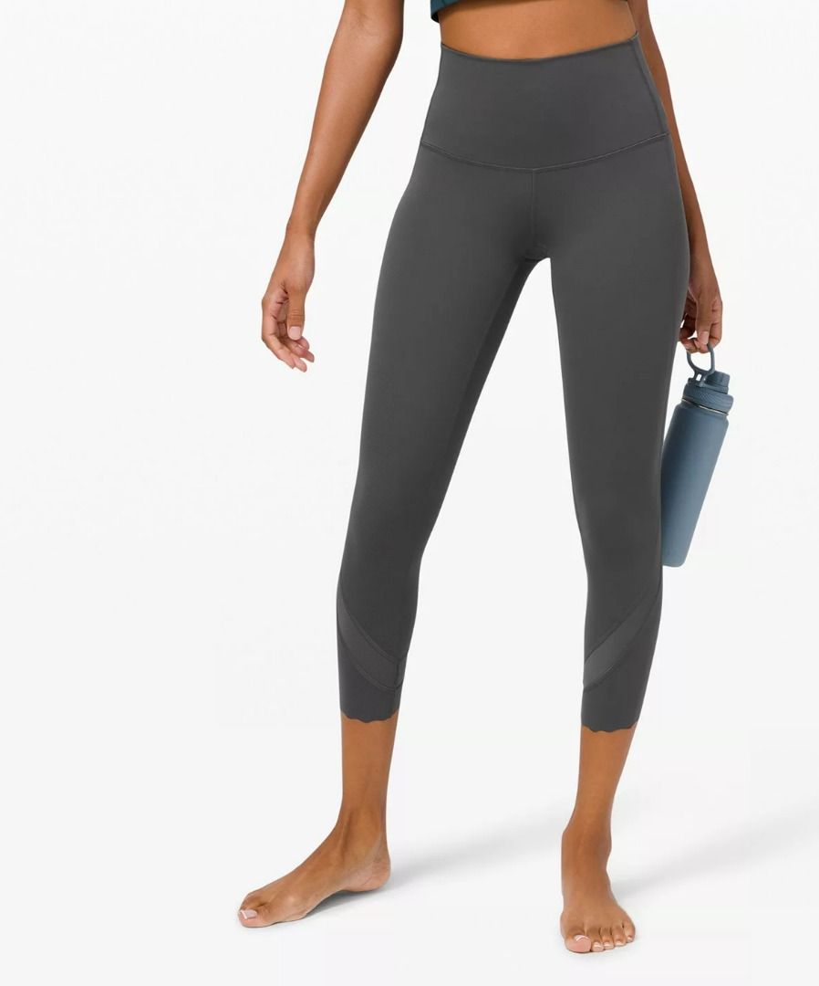 Lululemon wunder under high- rise crop 23 - size 6, Women's Fashion,  Activewear on Carousell