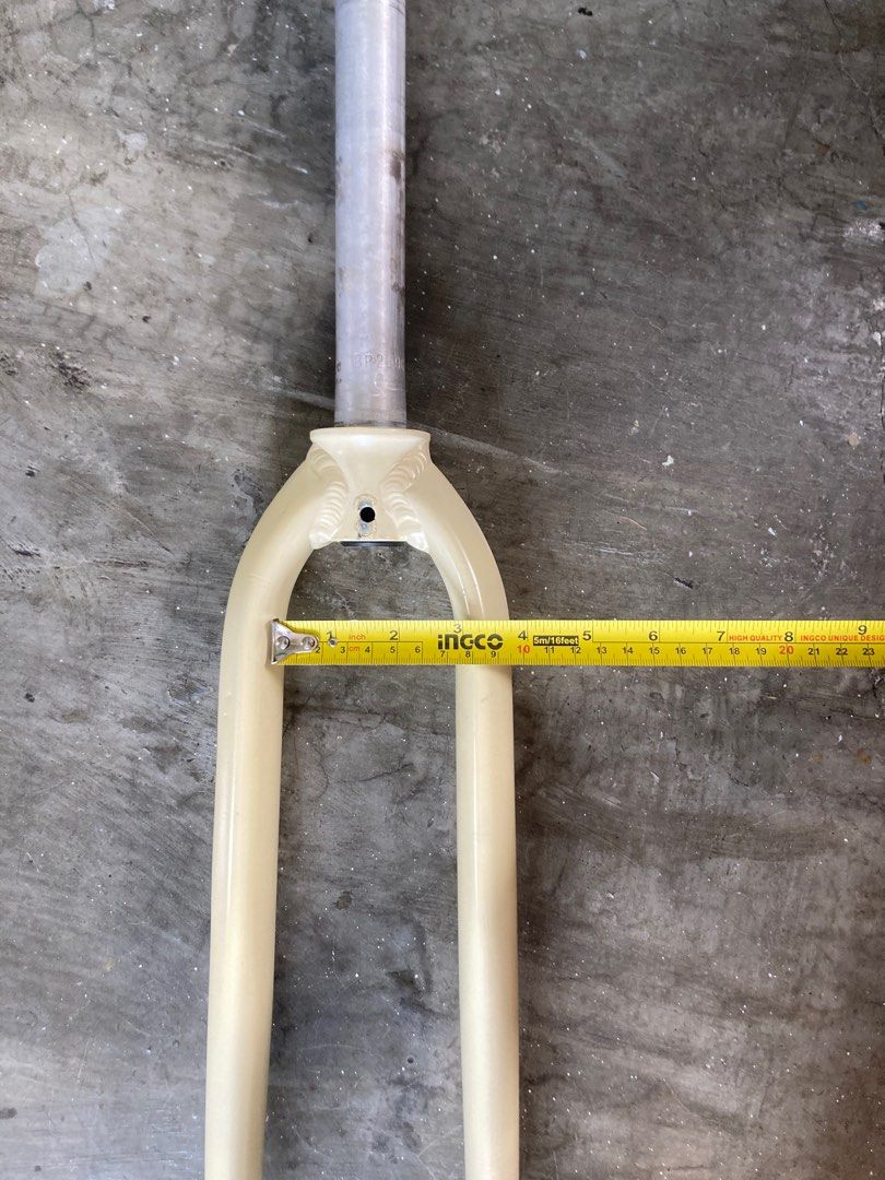 Lutu rigid fork 29er repainted w samurai paint