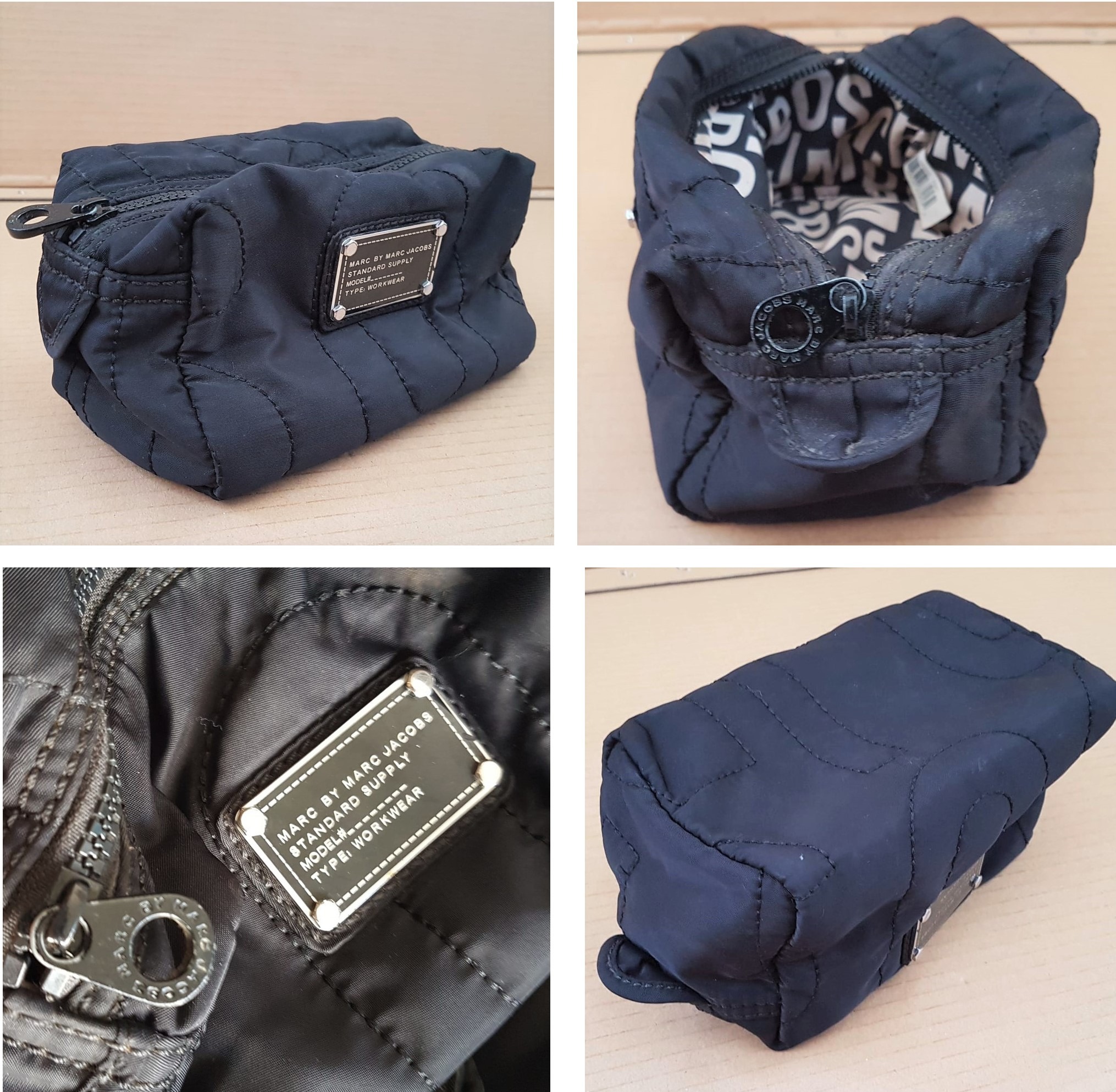 Marc by marc jacobs quilted cosmetic bag top
