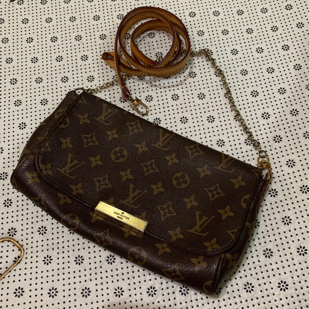 RUSH!! Authentic Louis Vuitton Favorite PM Monogram, Luxury, Bags