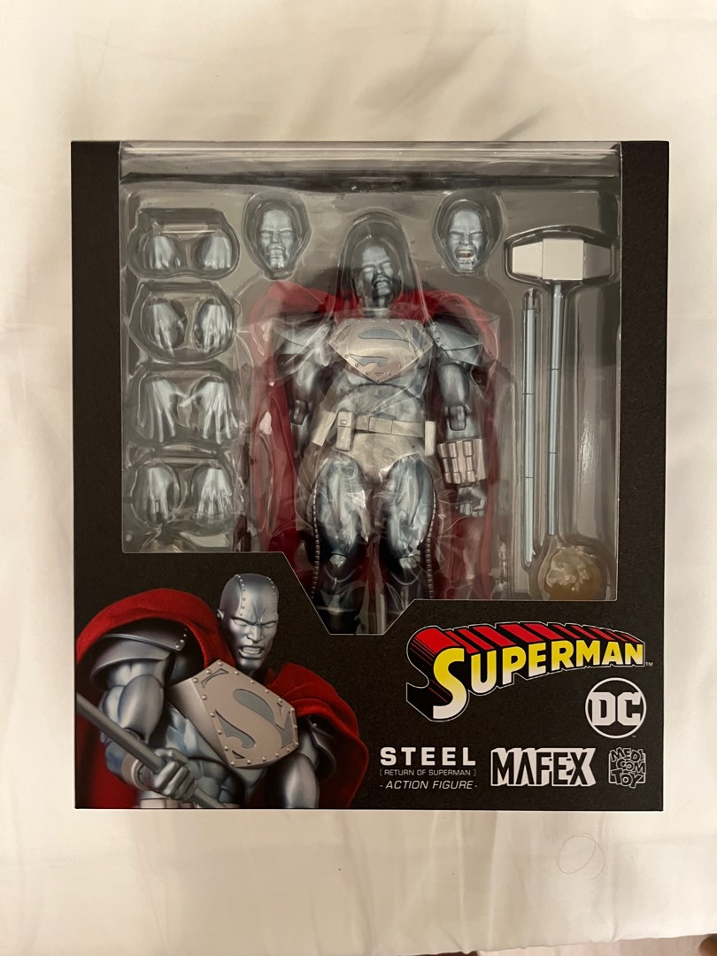 Mafex no181 Steel Return of Superman 1/12, 興趣及遊戲, 玩具& 遊戲