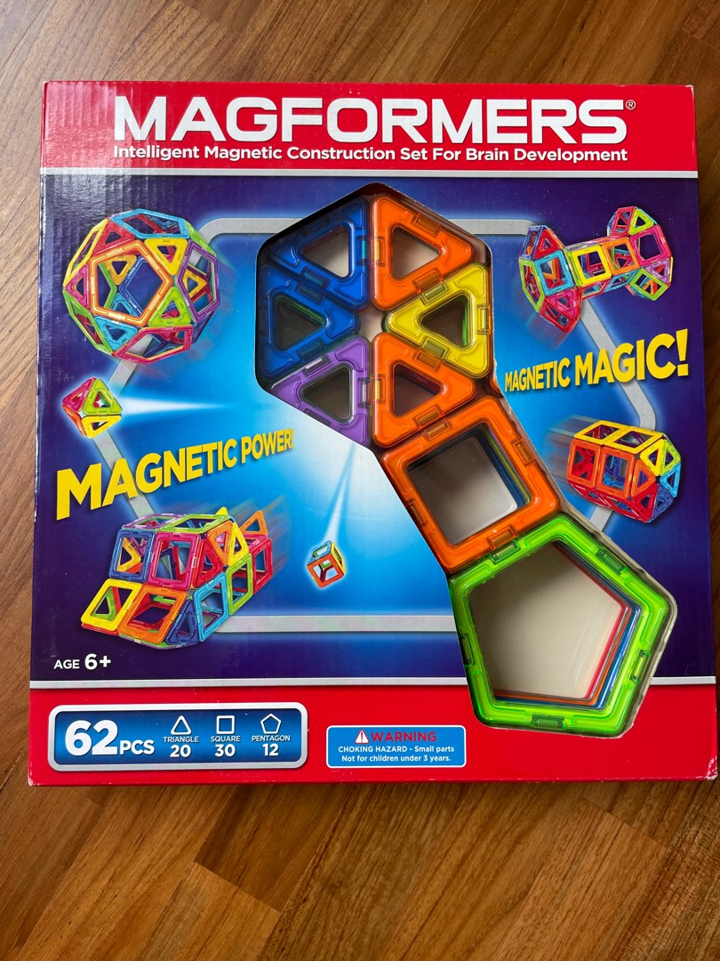 magformers building game, Hobbies & Toys, Toys & Games on Carousell
