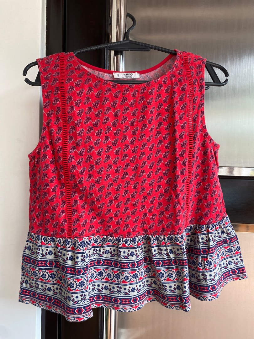 Mango Red Top on Carousell