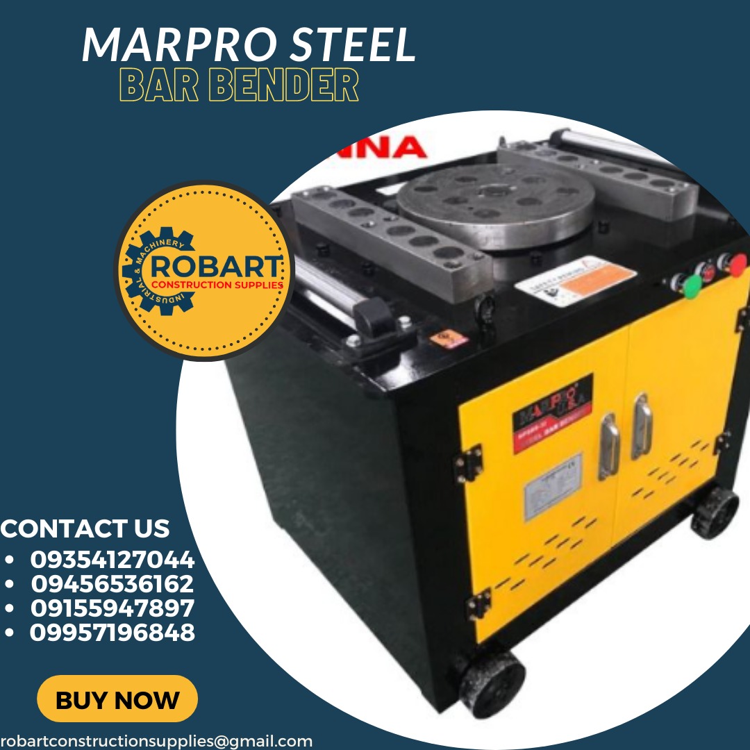 MARPRO STEEL BAR BENDER, Commercial & Industrial, Construction Tools