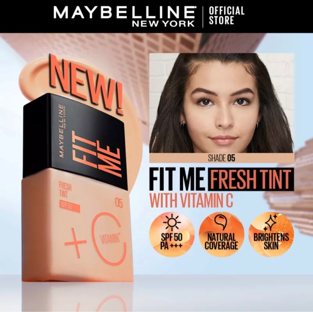 MAYBELLINE FIT ME SKIN TINT, Beauty & Personal Care, Face, Makeup on ...