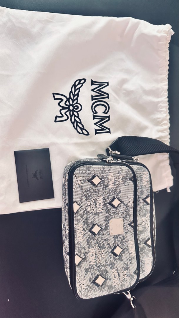 MCM crossbody bag, Luxury, Bags & Wallets on Carousell