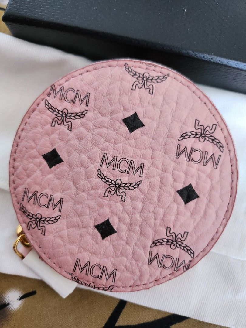 Mcm round best sale bag