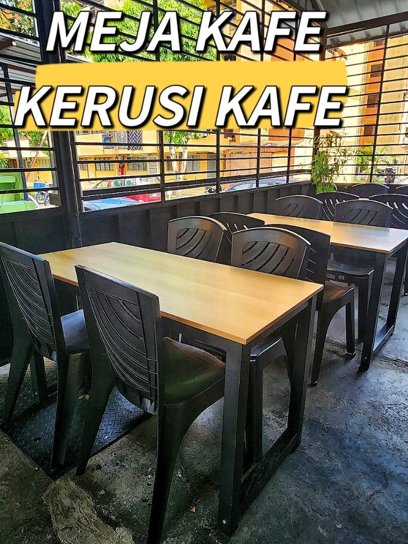 Meja Makan Meja Kafe Meja Restoran Cafe Tables Coffee Tables Restaurant