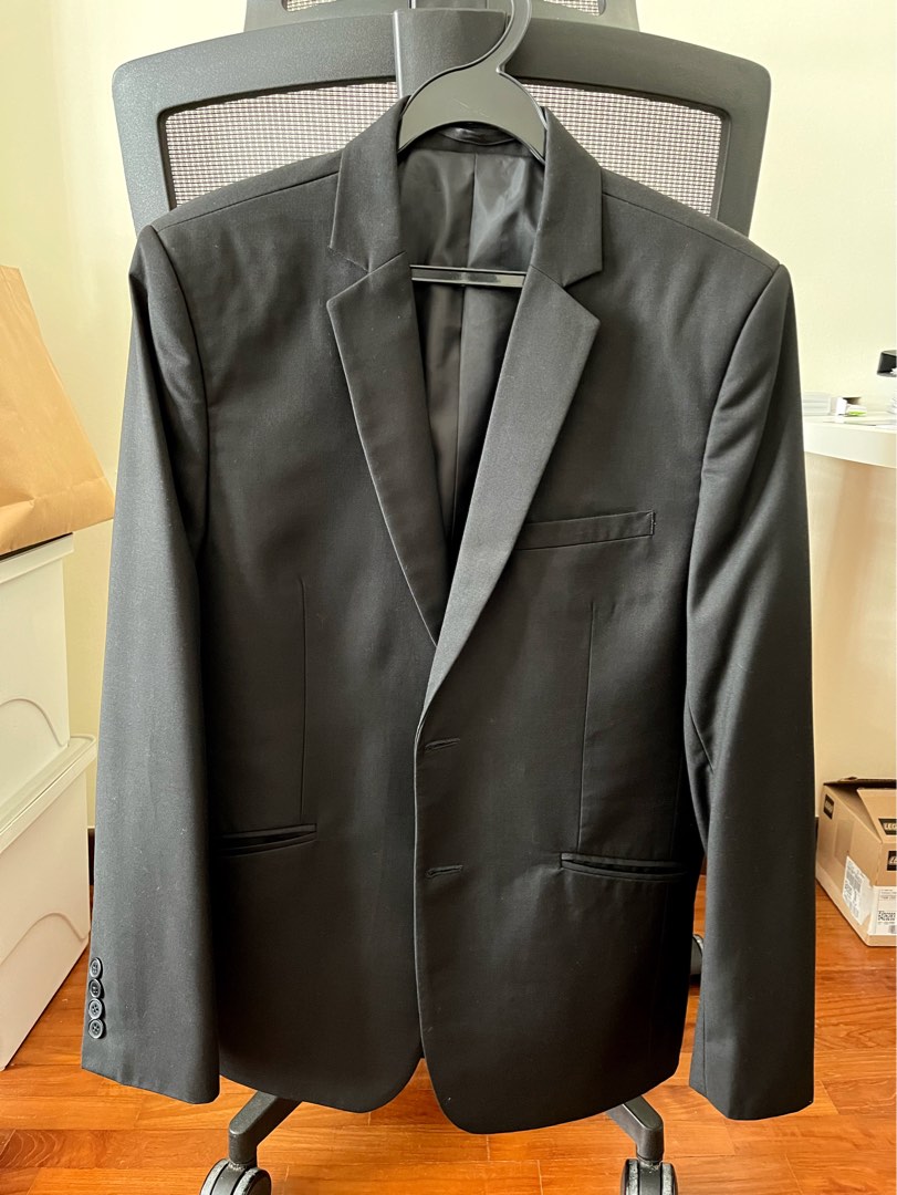 Gents black clearance blazer