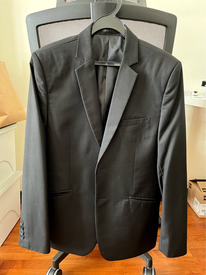 Next black blazer mens shop