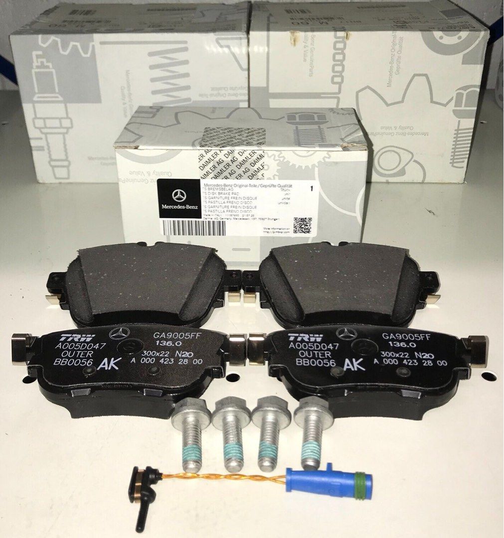 Mercedes oem brake pads new arrivals