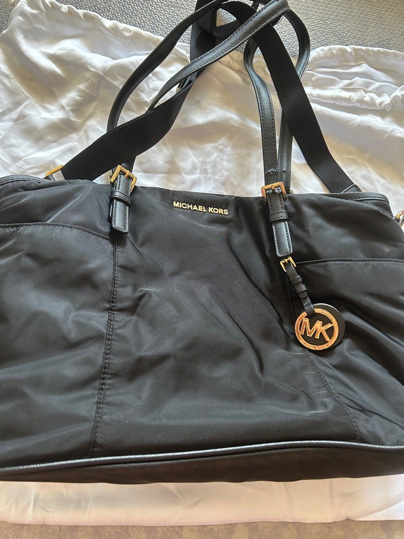 Michael kors jet set large shop nylon diaper bag