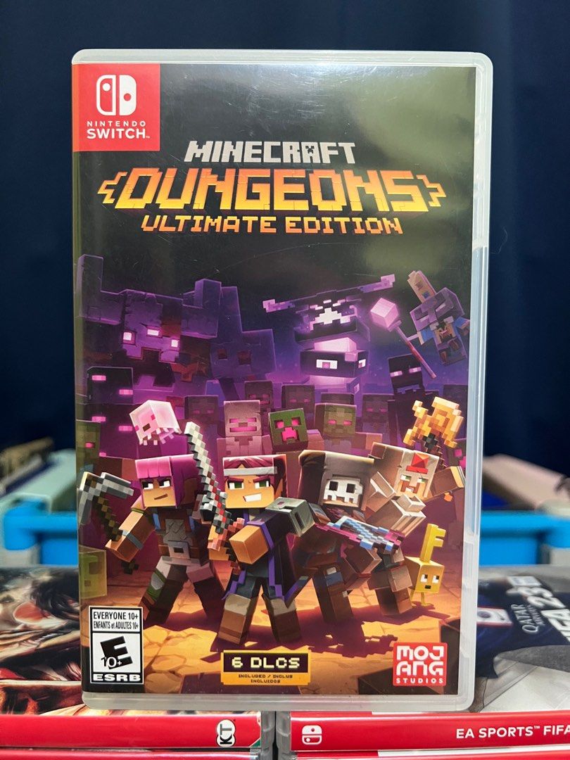 Minecraft Dungeons Ultimate Edition Nintendo Switch Used