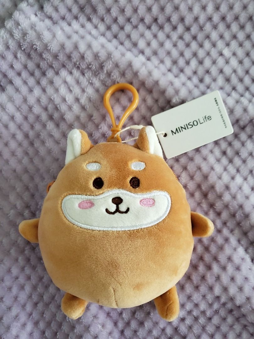 Miniso shop corgi plush