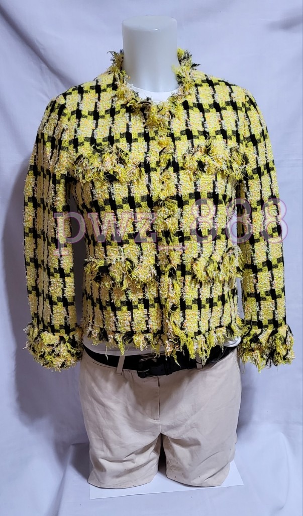 Moschino top tweed jacket
