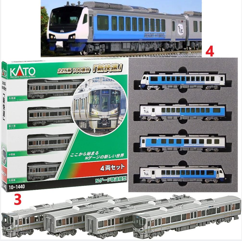 🐧N Type 火車Kato 10-1710 / 10-573 / 10-1440 / 10-1367 / 10