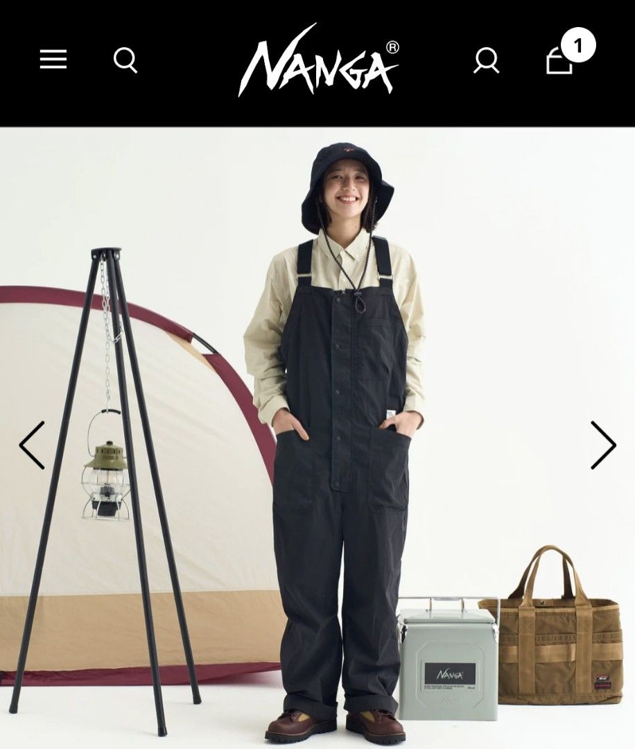 Nanga TAKIBI RIPSTOP FIELD OVERALLS [unisex], 女裝, 運動服裝