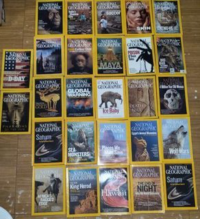 National Geographic (85 each)