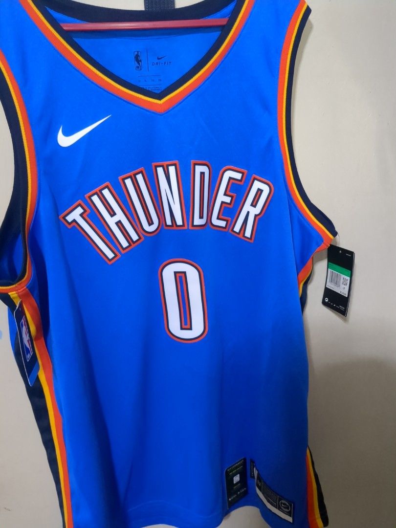 NBA Oklahoma thunder Westbrook Jersey Men s Fashion Activewear
