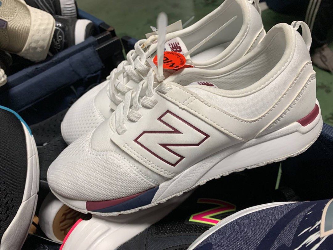 New balance 247 sport trainers in white deals mrl247tr