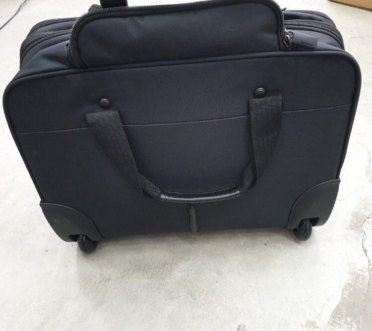 New Limited Edition Samsonite Laptop Rolling Tote Trolley Bag, Women's Fashion, Bags & Wallets