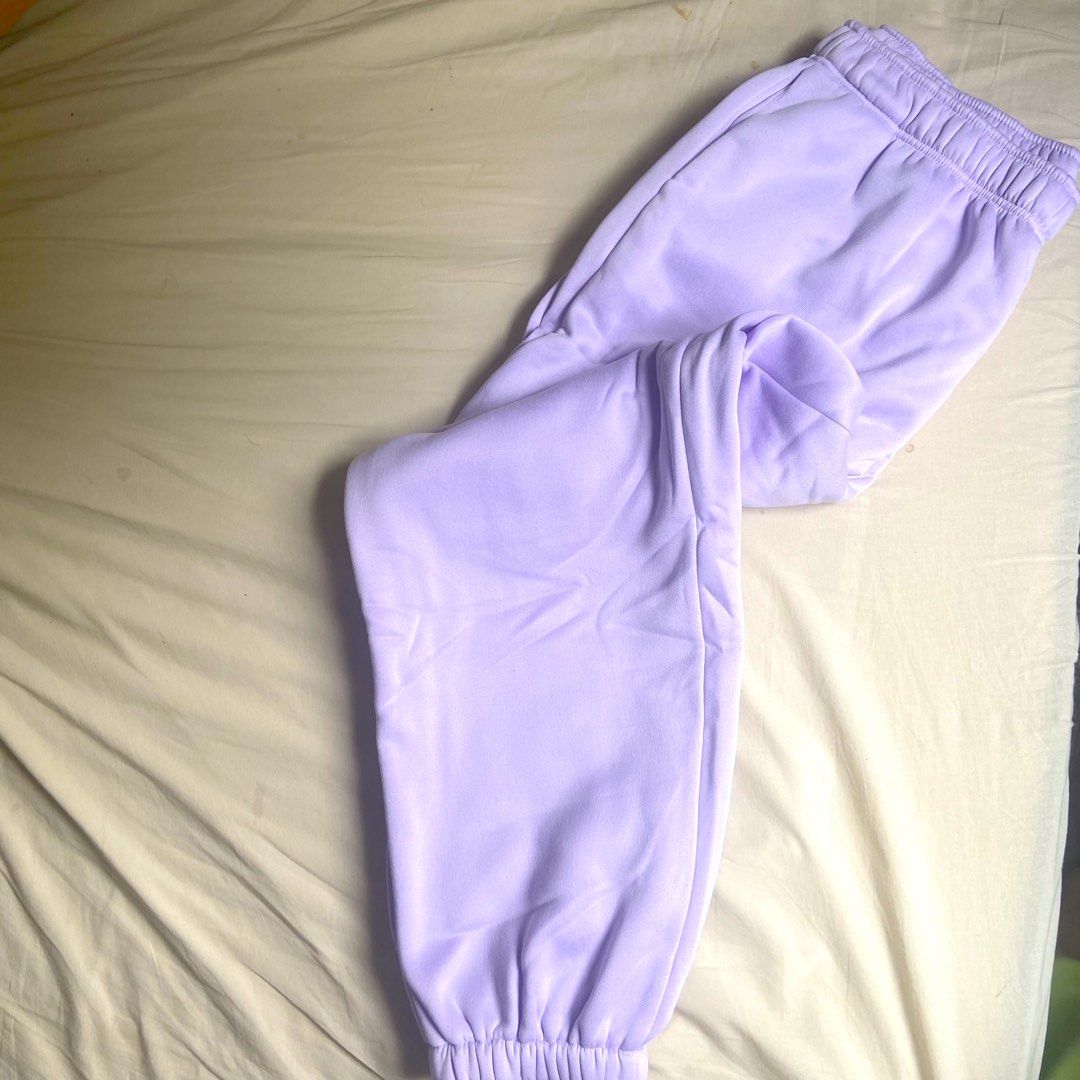 NEW] SHEIN Lilac Purple Sweatpants / joggers / lounge pants 2XL (plus  size), Women's Fashion, Bottoms, Other Bottoms on Carousell