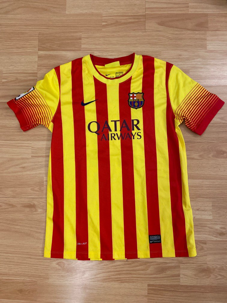 barcelona neon jersey