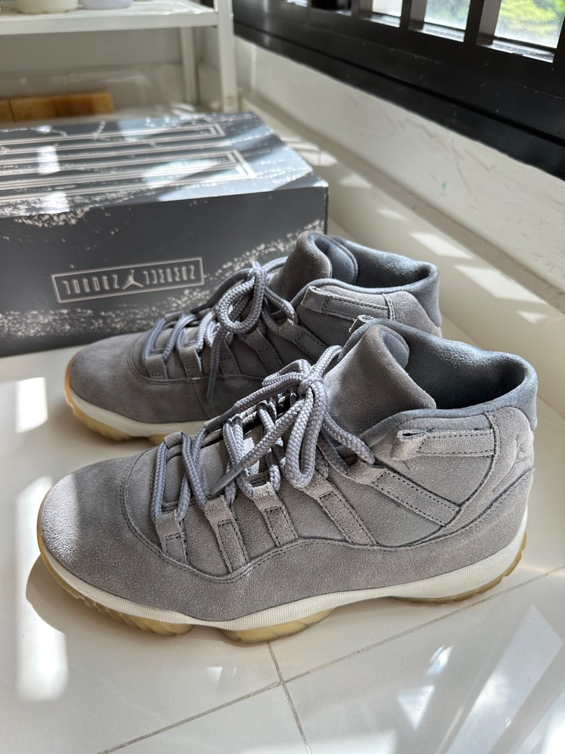 Jordan 11 pinnacle grey cheap