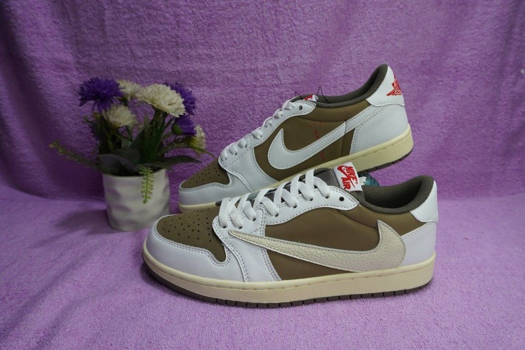 Nike Air Jordan 1 Low Reverse Mocha X Travis Scott DH2508-586 Size