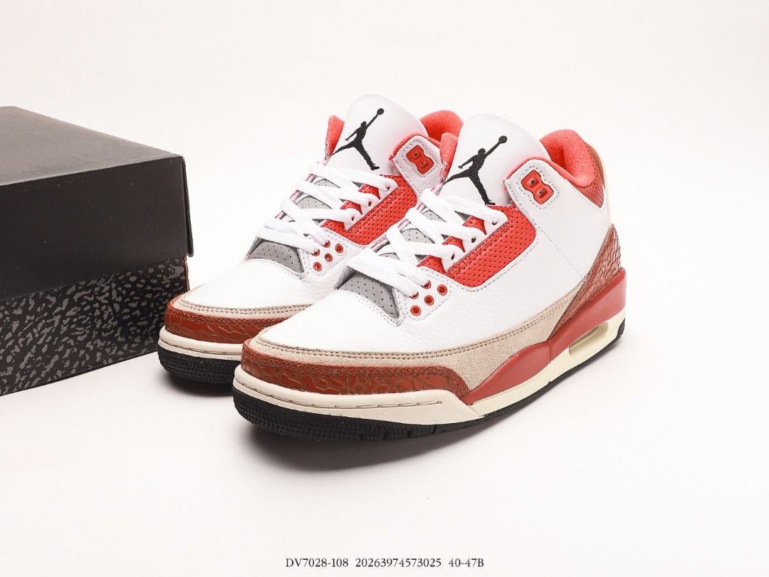 Red and white retro 3 shop