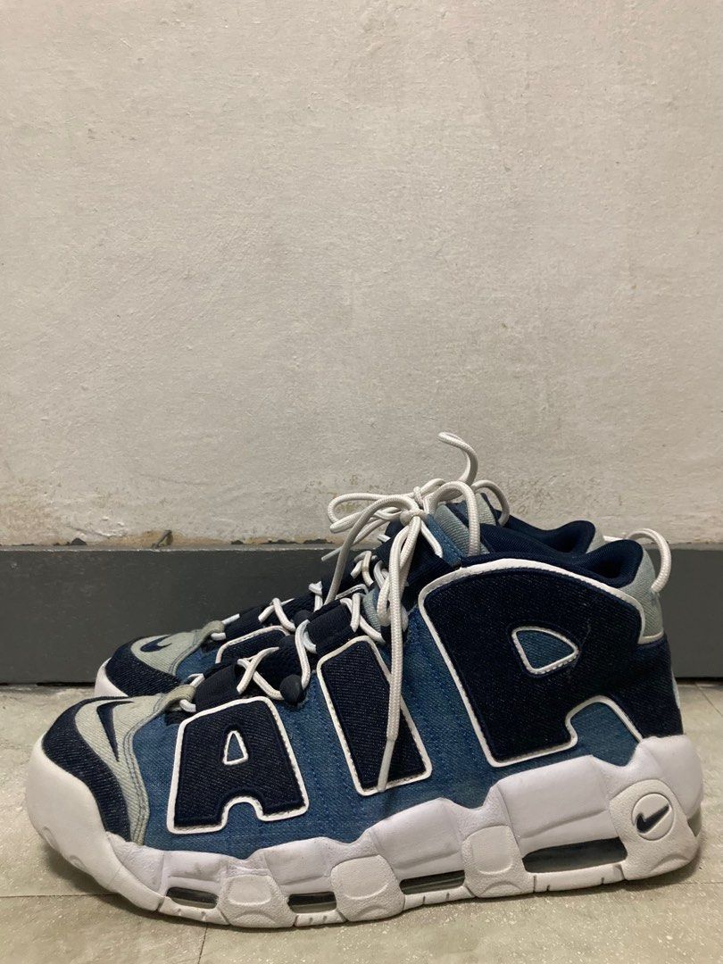 Nike air best sale uptempo denim
