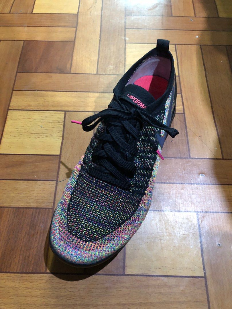 Vapormax 2 black store multicolor