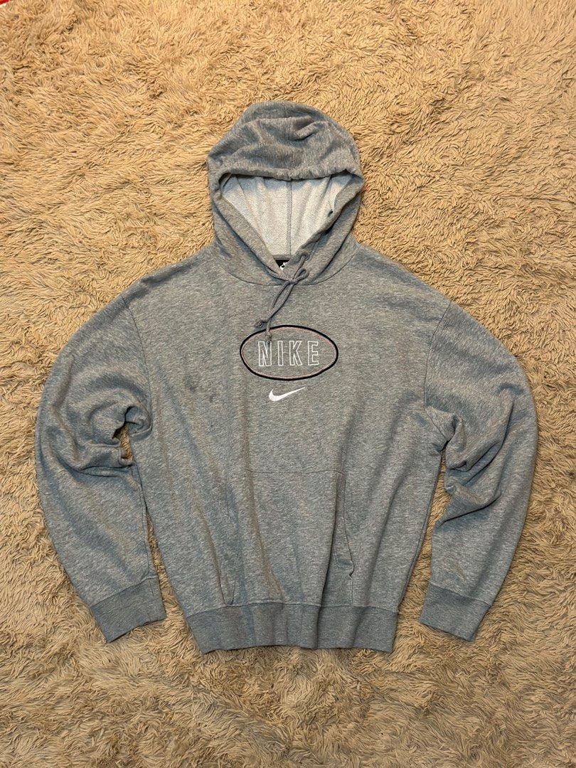 Nike center logo hoodie top